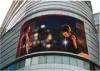 Transparent curved Curtain LED Screen for advertising ultraviolet - proof IP20 AC220V / 50HZ