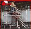 Pipe Welding Semi-Automatic Beer Brewing Tanks Mirror Polish Inner Surface