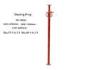 Light duty adjustable scaffolding shoring props / jack red color 1.6-4m