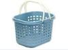 Household Portable Hand Shopping Basket Storage Plastic Baskets With Handles