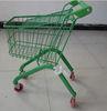 Colorful European Child Size Metal Shopping Cart Wire Basket Trolley 460330630 mm