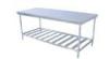 Supermarket Equipment Stainless Steel Display Racks Commercial Work Bench