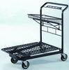 Custom Unfolding Market Portable Shopping Cart Heavy Duty Mesh Airline