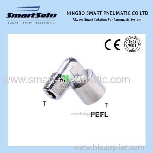 Equal Female Male Elbow Pneumatic Fitting