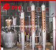 100% Red Copper Moonshine Commercial Distilling Equipment For Vodka