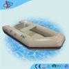 White Hand Paddle PVC Inflatable Boats Durable Water Sport For Adults