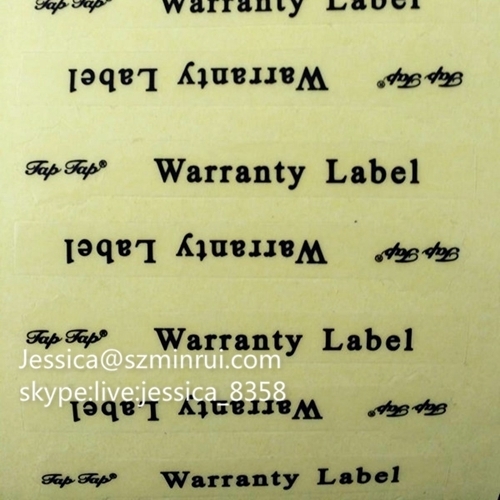 Wholesale Adhesive Label Sticker Die Cut Label Packaging Clear Sticker Transparent Adhesive Sticker Label