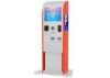 Bills / Coins / Cards Accepted Touch Screen Stands Kiosk for Parking Payment Indoor