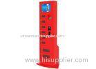 Bar / Restaurant / Airport Mobile Cell Phone Charging Station with Locker Digital Signage