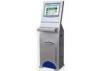 Metal Keyboard Outdoor Touch Screen Information Kiosk for Train Station / Shopping Malls
