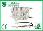 Bendable Adhesive LED Strip CLK Pin / Colored 5050 LED Strips For Cars