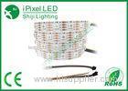 Bendable Adhesive LED Strip CLK Pin / Colored 5050 LED Strips For Cars