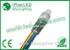 DMX 512 Programmable LED Pixel Light / 8mm Waterproof LED Module PVC