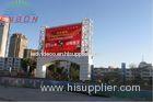 RGB Outdoor Advertising LED Display 10000 pixels / m2 for permanent installation