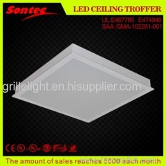 Factory outlet 2x4 led fixture led troffer