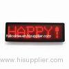 Rechargeable USB Flashing Electronic LED Name Badge Sign Programmable Scrolling Digital