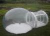 Inflatable Transparent Bubble Tent With Tunnel 0.6mm PVC Clear Bubble Tent