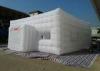 Waterproof White Inflatable Camping Tent 10mLX10mWX4.2mH Inflatable Event Tent