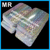 Self adhesive destructible vinyl label paper holographic stickers