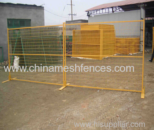 6*10 ft powder coated Canada temporary fencing