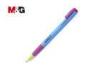 Retractabl gel 0.6mm ballpoint pen with comfortable rubber grip