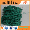 Electric galvanized Double Twist Barbed wire fencing real factory