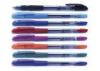 8 Color Super Smooth Ballpoint Pen 0.7mm With Semi - Gel Ink / Printed Logo