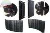 P4.81 Flexible LED video screen with adjustable angle regulator for inner outer wave shapes