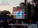 High brightness HD P10 LED video wall full color suspended truss 3.84m x 3.2m IP65