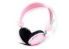 ROHS Approved Metal Headband High End Gaming Headsets With Side Cable