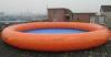 Custom Fireproof Round Inflatable Family Swimming Pool / Small Blow Up Pool
