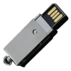 Sales Incentive Metal USB Drive Swivel 8GB factory of premium gift pen drive swivel mini design with free LOGO engraving