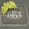 Transparent Plexglass Food Display Trays