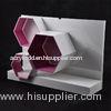 Acrylic Makeup Display Stand With Hexagon Shape