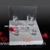 Unique Diamond Ring Jewelry Display Stands Acrylic Tray 220260175 mm