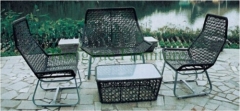 Patio outdoor wicker table and chairs outdoor garden furniture