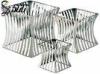 Square S/S Mirror Polish Buffet Display Risers For Hotel Banquet Restaurant
