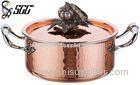 18CM Noble Hand Hammered Copper Pots and Pans For Cooking Pot