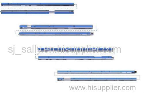 drilling jar/ full mechanical drilling jar/ double acting drilling jar