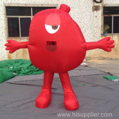 Inflatable Advertising Moving Mascot Model for Your Business
