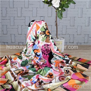 Customized Design Twill Silk Scarf