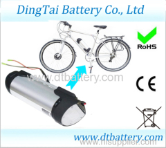 Bottle style 48V 11.6Ah Li-ion rechargeable ebike battery pack