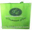 Green Custom Reusable Grocery Bag Non Woven With Pipe Handle 3531.310.9 cm