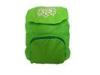 Green Promotional Lightweight Backpacks Sports School Bags Foldable Varity Molds