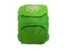 Green Promotional Lightweight Backpacks Sports School Bags Foldable Varity Molds