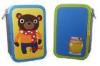 Animal Childrens 3 Zip Pencil Case / Triple Pencil Case 19.512.56 cm