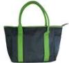 Simple Baby Diaper Bags Big Room For Inside Green Color Shoulder Bag