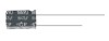 Aluminum electrolytic capacitor for highfrequency circuits