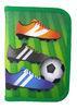 Awesome Childrens Personalised Zipper Pencil Case Football Shoes Printed For Kids Drawing