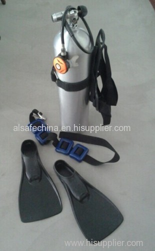 Diving sport gas cylinder